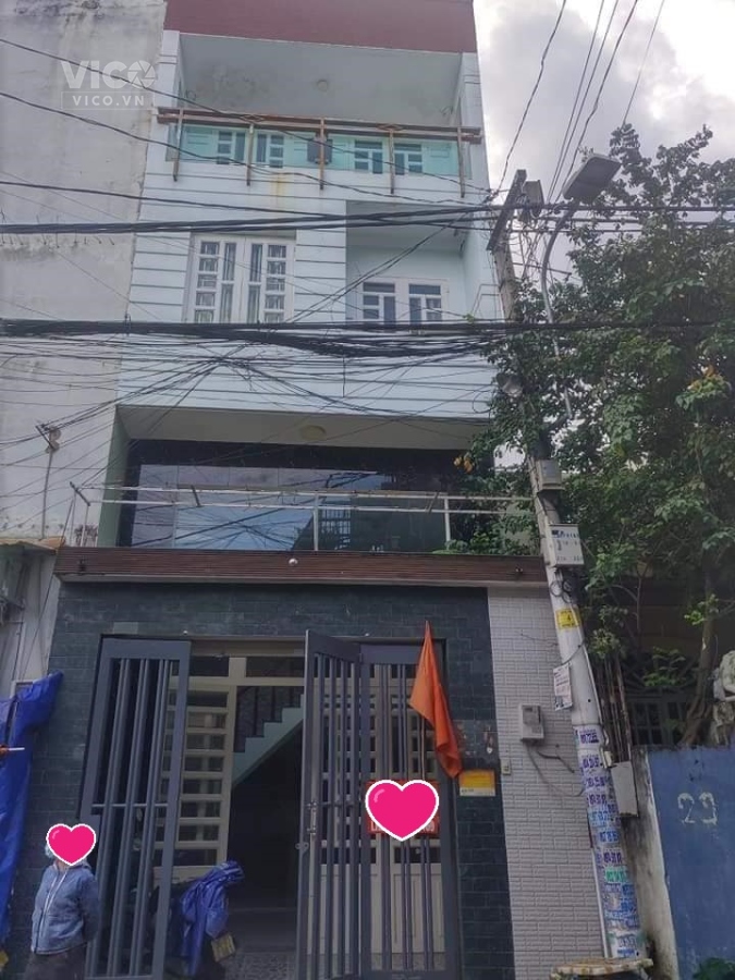 Xuất ngoại cần bán nhà 4 tầng, 40m2 Âu Cơ, F9 Tân Bình nhỉnh 3 tỷ