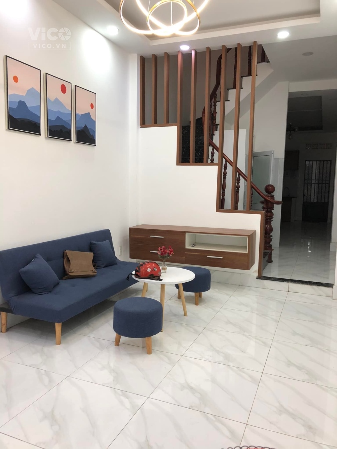 GV93 Chỉ 4 tỷ 6 có ngay nhà mới đẹp, hẻm xe hơi đỗ cửa, 48m2