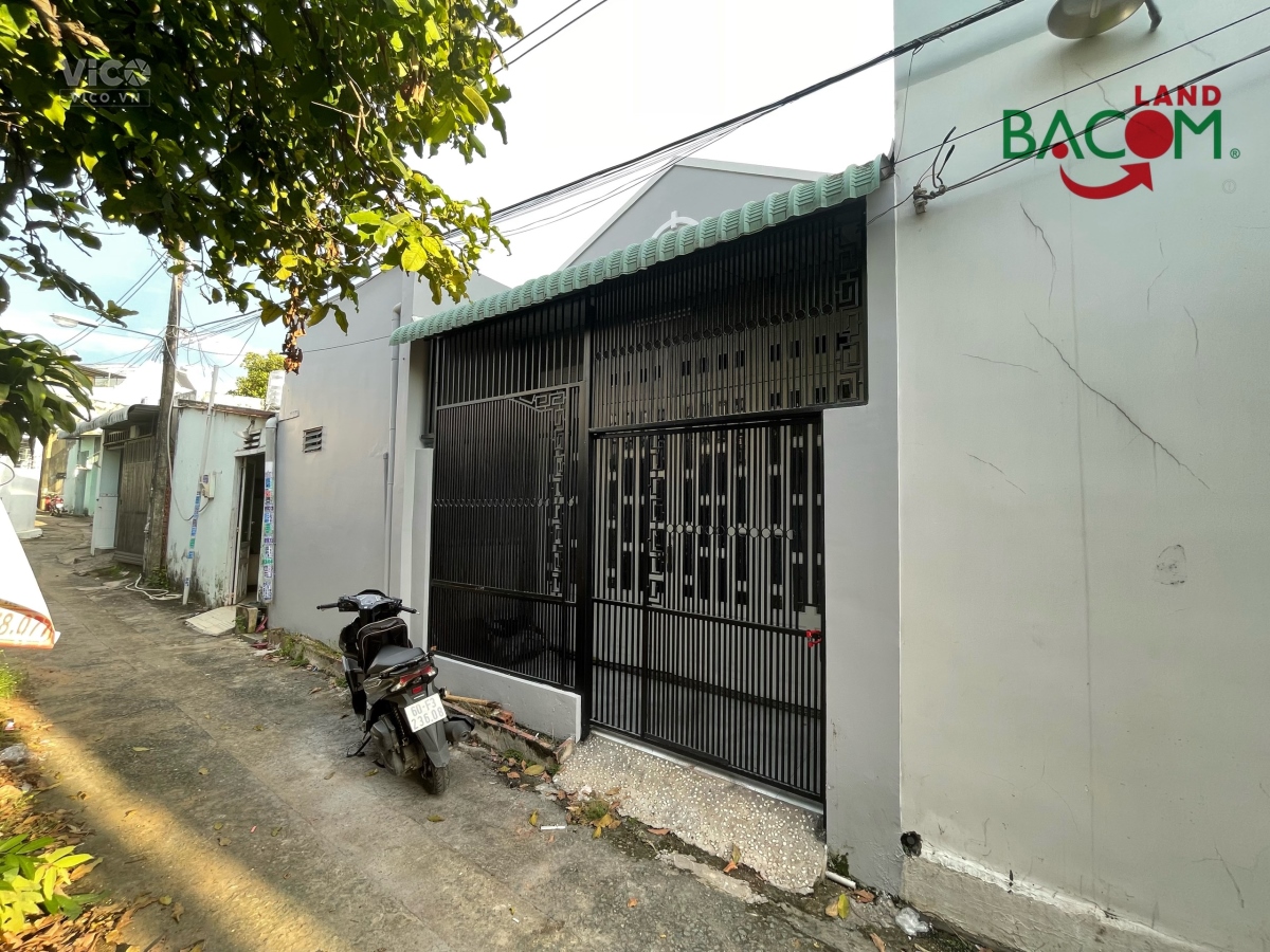 BÁN NHÀ MỚI NGAY CHỢ CƠ KHÍ AN BÌNH ĐƯỜNG OTO NGANG MT 7M CHỈ 2,3 TỶ
