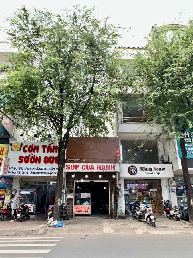 MT 549 Sư Vạn Hạnh P.13 Q.10, 4x20m, nhà cấp 4, đang cho thuê 55tr/tháng