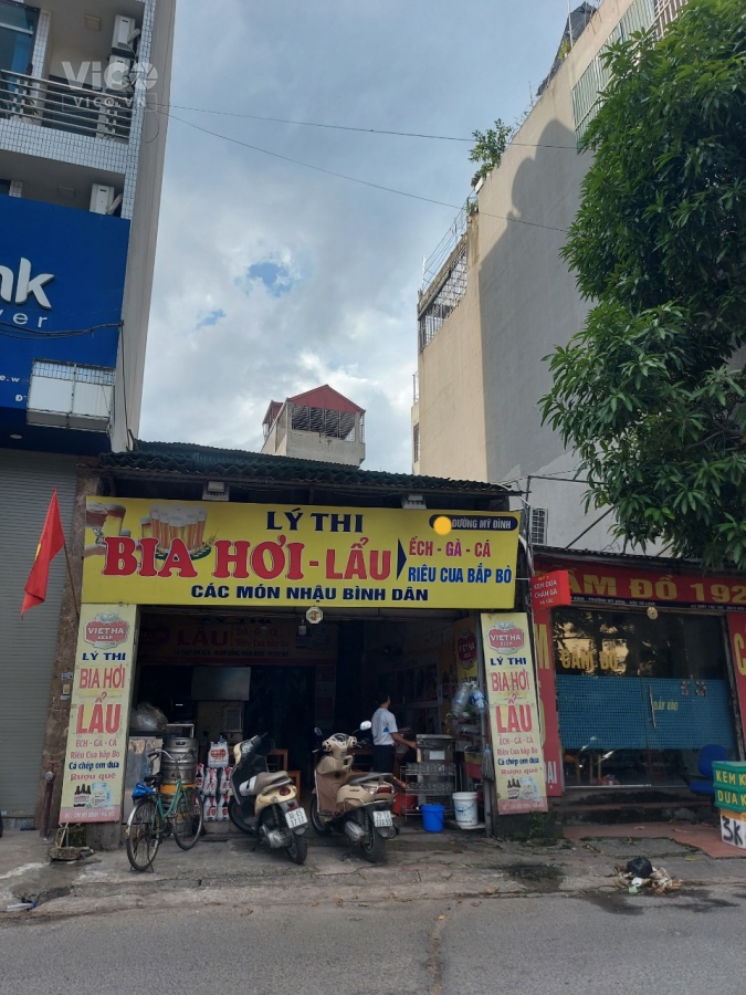 MẶT TIỀN RỘNG THÔNG SỐ ĐẸP. TRUNG TÂM MỸ ĐÌNH, NAM TỪ LIÊM, 80M2, NHÀ C4, MT5.2M, GIÁ 20.9 TỶ.