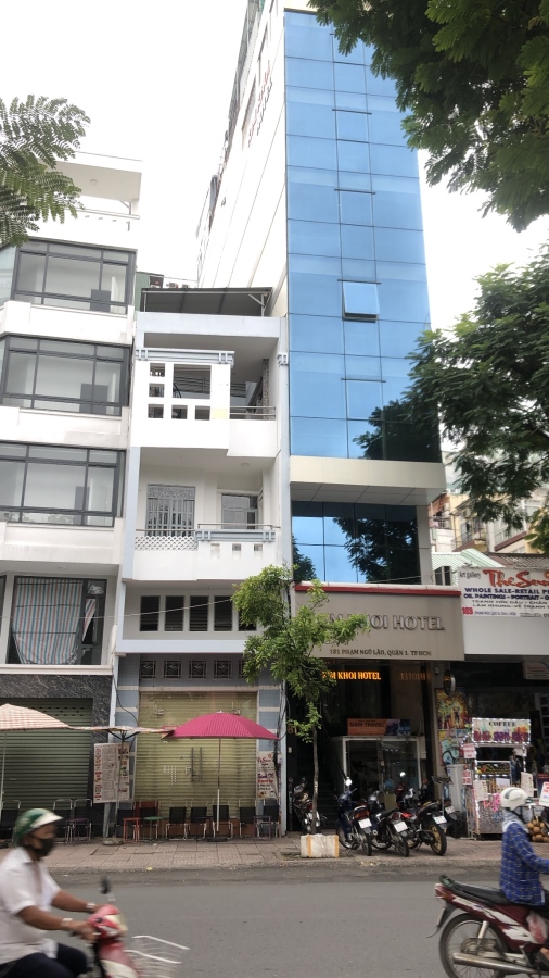 Cho thuê MT 179 Phạm Ngũ Lão, P. PNL, Q1, 4.1x20m. trệt, lửng, 2 lầu, st