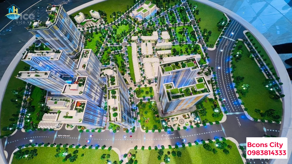 Siêu đô thị Bcons City Tháp Green Topaz