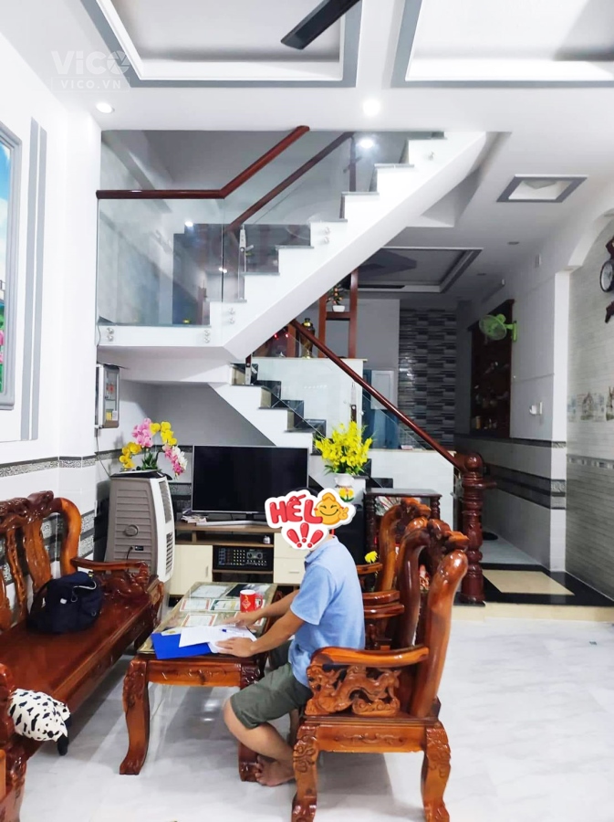 Q12.307. HXH THẲNG 1 TRỤC, 50M RA MT NGUYỄN THỊ KIỂU, GẦN BIA TIGER, KHU DÂN TRÍ, 4 TẦNG, NHỈNH 5