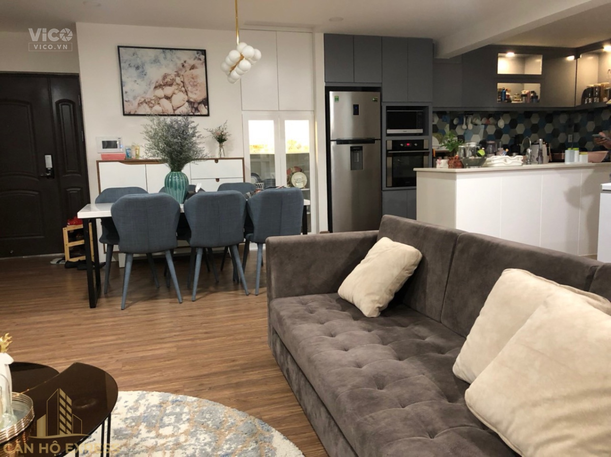 Căn hộ Happy Valley 3 phòng ngủ 116m2 tầng thấp, full nội thất canhoexpress.com