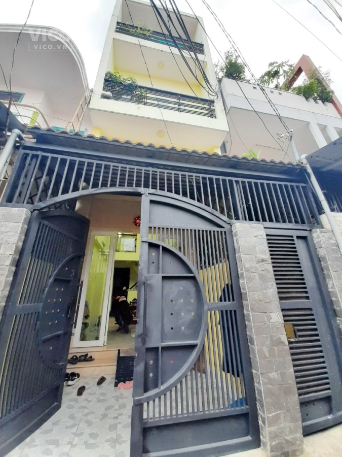 Nhà bán nở hậu hẻm 2737 Phạm Thế Hiển P7Q8. Trệt,lửng,2 lầu. Giá 5 tỷ TL