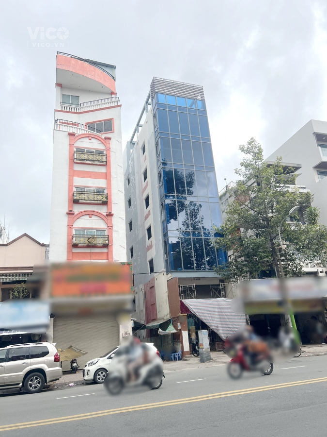 Cho thuê toà nhà căn góc hầm/8 tầng mặt tiền An Dương Vương P4Q5 giá 188tr