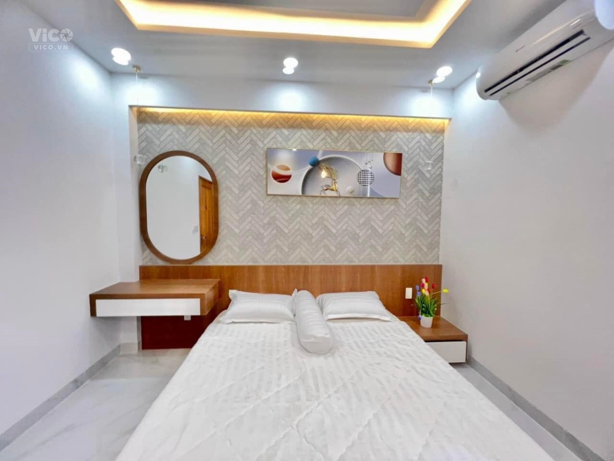 Nhà Mới khu Chợ Tân sơn 5 Tầng Diện Tích sàn Sử Dụng 200m2 Giá 7,7 Tỷ