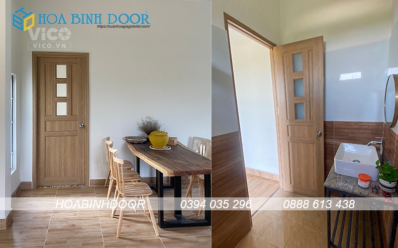 Cửa nhựa Đài Loan giá bao nhiêu Có chịu được nước không