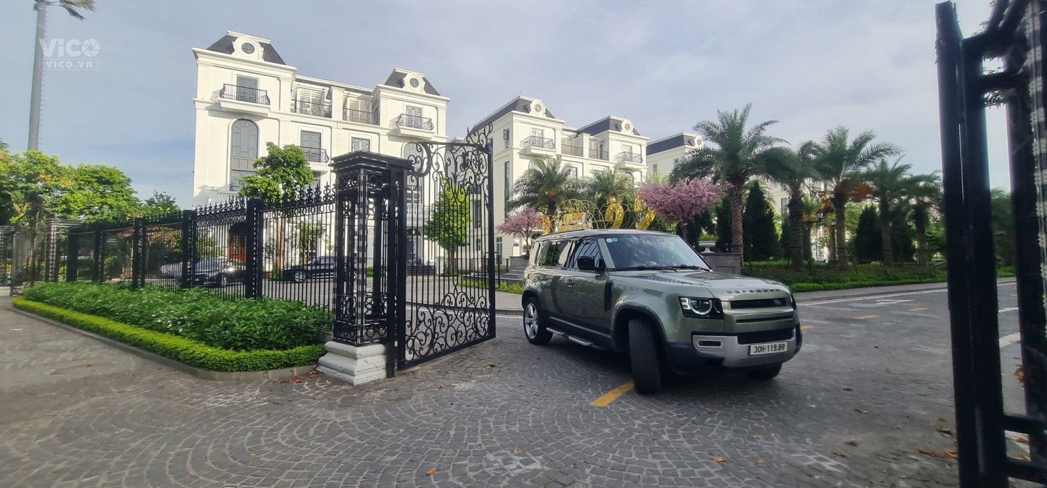 Bán biệt thự mặt tiền 25m Elegant park Villa Thạch Bàn Lô góc 174m2