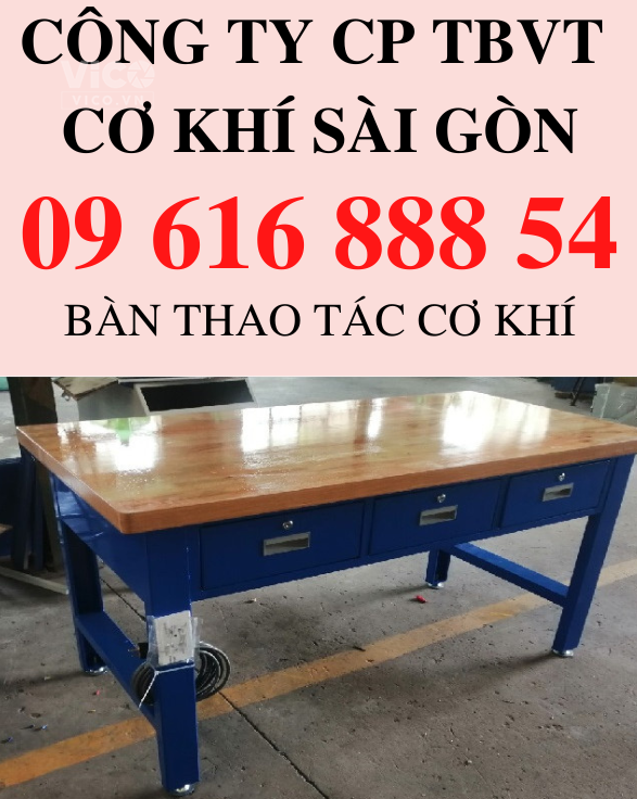 BÀN THAO TÁC CÔNG NGHIỆP TẢI TRỌNG CAO