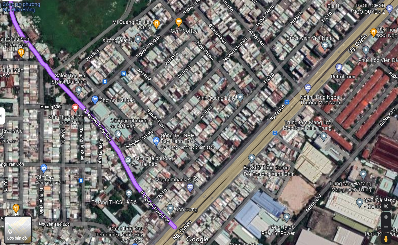 Bán nhanh nhà 3 tầng 90m2 giá 3.6tỷ Nguyễn Trung Trực, An Hải Bắc, Sơn Trà