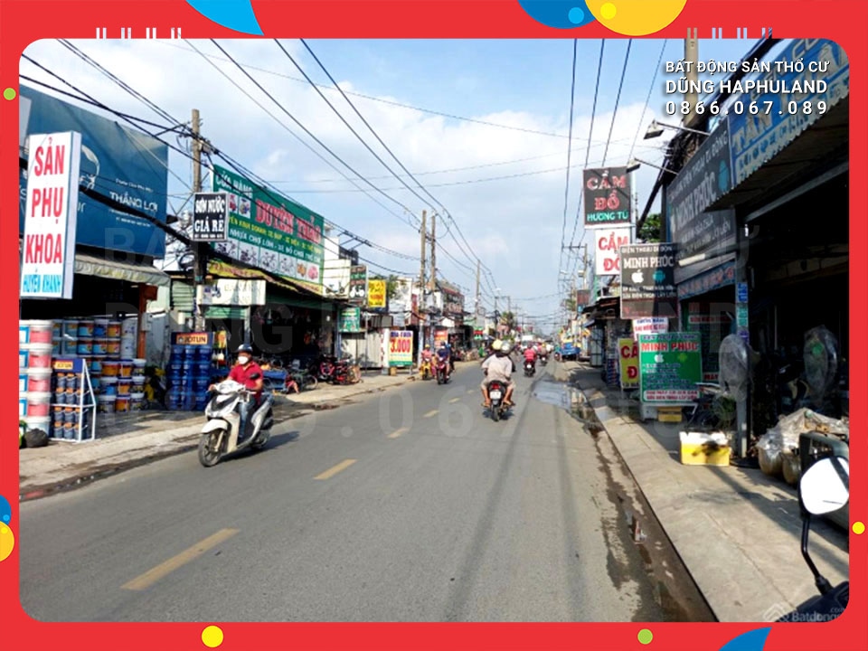 1x triệu/m2 đất full thổ cư mặt tiền đường Nữ Dân Công, Vĩnh Lộc A, Bình Chánh. Giá rất thơm.
