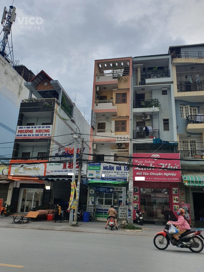 CẦN BÁN NHÀ MẶT TIỀN CAO LỖ , P4Q8 HĐ THUÊ 32TR/1 THÁNG