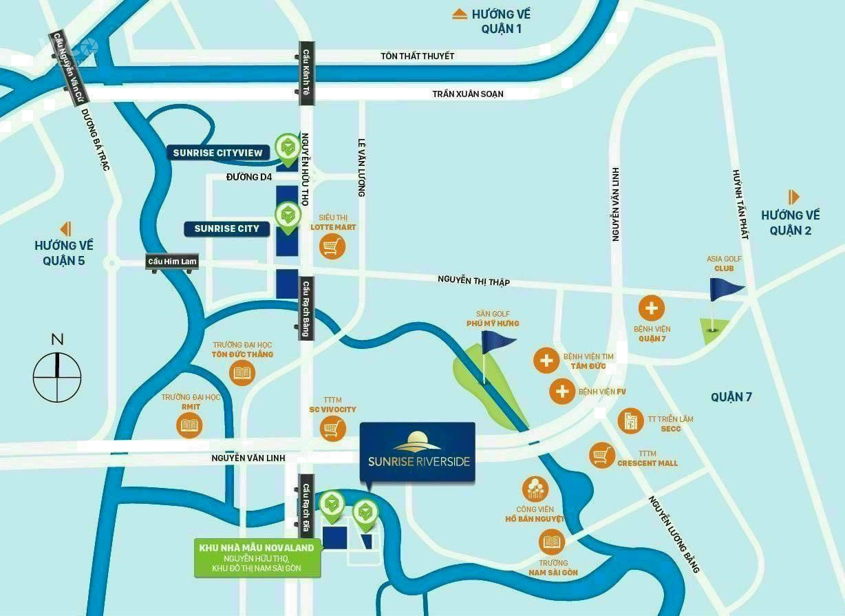 Bán căn hộ Officetel Sunrise Riverside của NovaLand chỉ hơn 400tr đầu tư căn 2PN