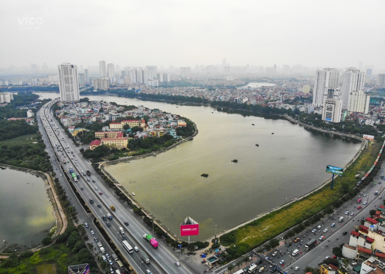 Hiếm Hot Bán lô đất vàng hồ Linh Đàm, 102m2, MT 6,5m, Kinh Doanh, V Phòng, Ô tô tránh 13 Tỷ