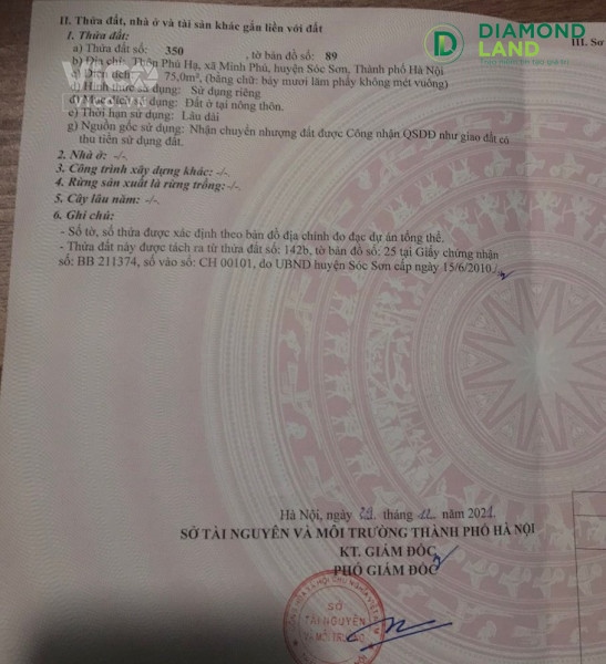 Chỉ 9xxtr có ngay 75m2 phú hạ đường 5m ô tô đỗ cửa giá rẻ hơn thị trường