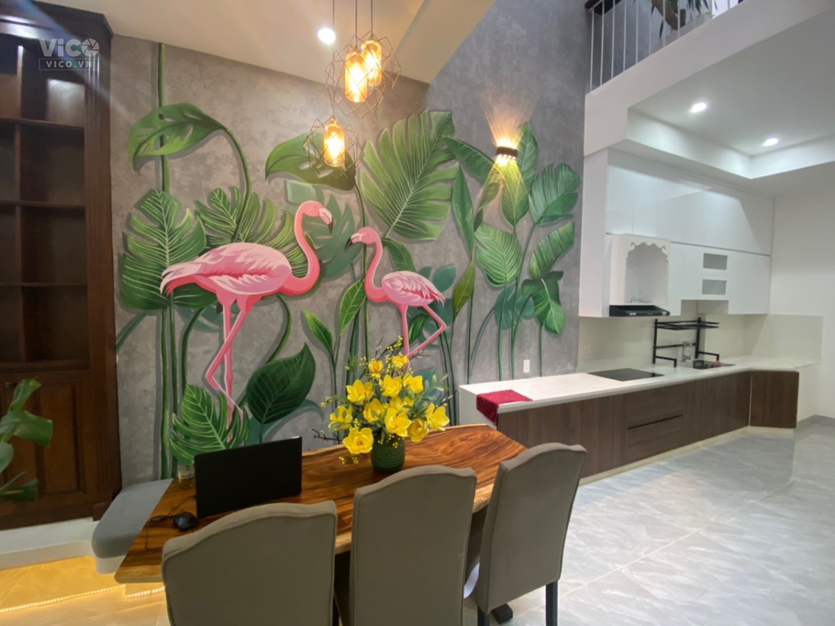 Nhà đẹp 3 tầng ngang 4.5m (100m2) Đường Đinh Thị Vân TP. Đà Nẵng. 0986784736 chỉ 8 đồng