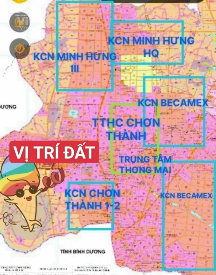 BÁN ĐẤT NỀN GIÁ ĐẦU TƯ NGAY KHU CÔNG NGHIỆP CHƠN THÀNH BÌNH PHƯỚC !! SỔ SẴN CÔNG CHỨNG LIỀN TAY