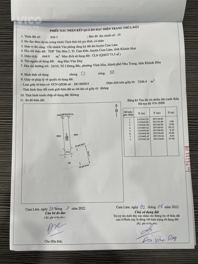 ĐẤT CHÍNH CHỦ BÁN CHỈ 6,5TR/M2, CÒN THƯƠNG LƯỢNG VỚI KHÁCH THIỆN CHÍ