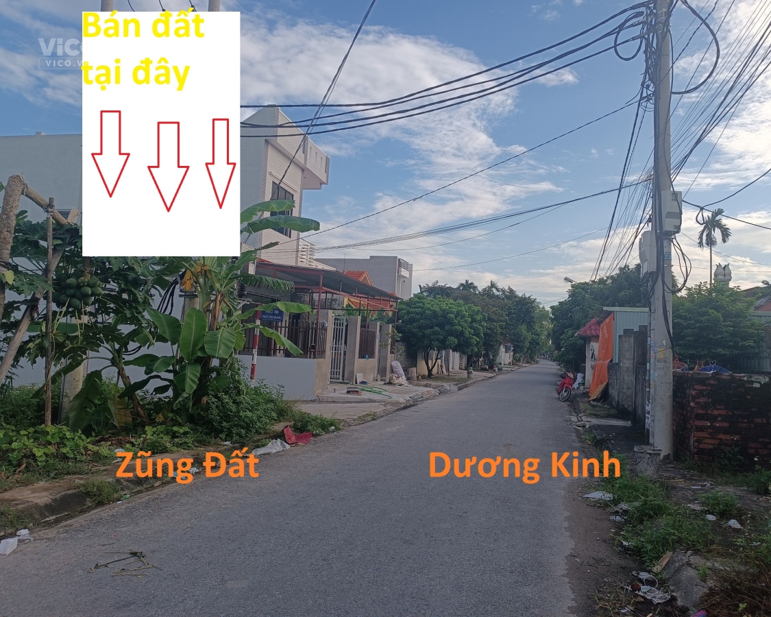 Mình cần bán lô đất 78,5m2 tuyến 2 mặt đường Vân Quang Đa Phúc , Dương Kinh , Hải Phòng hơn 1 tỷ