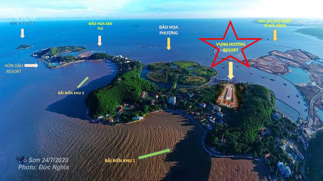 Đất nền dự án Vụng Hương Resort Sở hữu lâu dài View trực diện biển Giá đẹp so