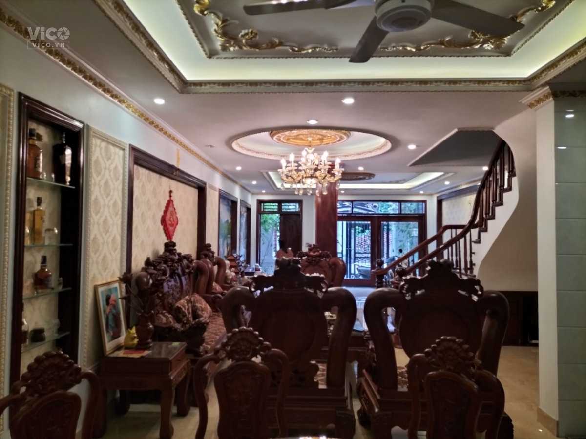 Bán nhanh căn Biệt thự nhà vườn 120m hoàn thiện siêu đẹp KDT Việt Hưng, Long Biên, Hà Nội