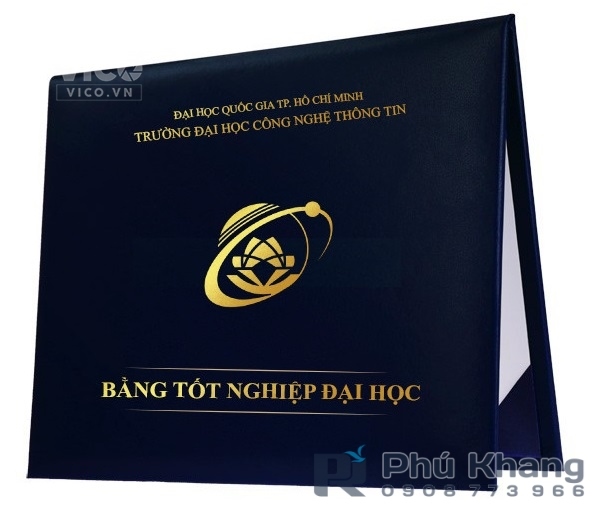 Bìa bằng tốt nghiệp tphcm, in bìa bằng đại học