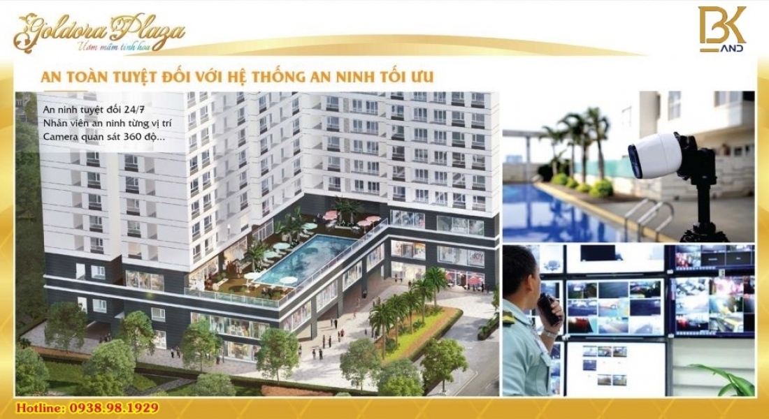 Cho thuê Shophouse Goldora Plaza từ CDT gần Phú Mỹ Hưng giá rẻ mặt tiền đường Lê Văn Lương