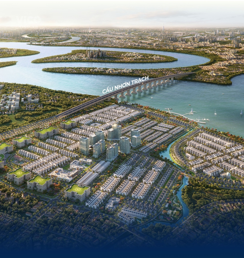 Đất nền nhà phố, biệt thự giá tốt nhất thị trường mặt tiền Vành Đai 3, 3 mặt giáp sông, ngay cạnh