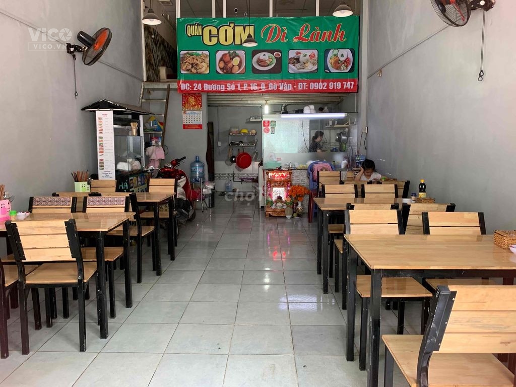 Cần sang nhượng gấp quán cơm 36m2 tại Đường Số 1, Phường 16 Gò Vấp
