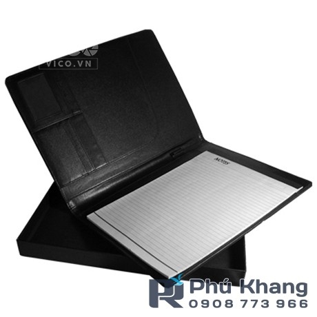 Cơ sở sản xuất sổ tay còng a5, may bìa sổ tay Phú Khang