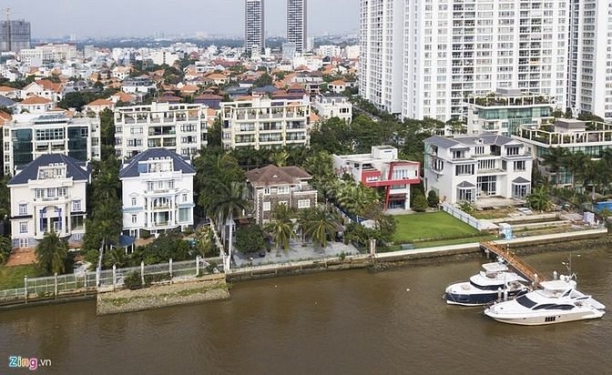 Bán biệt thự mặt tiền đường 42 Thảo Điền, Q2 DT 21x25m, Trệt, lầu, sân vườn, 99 TỶ