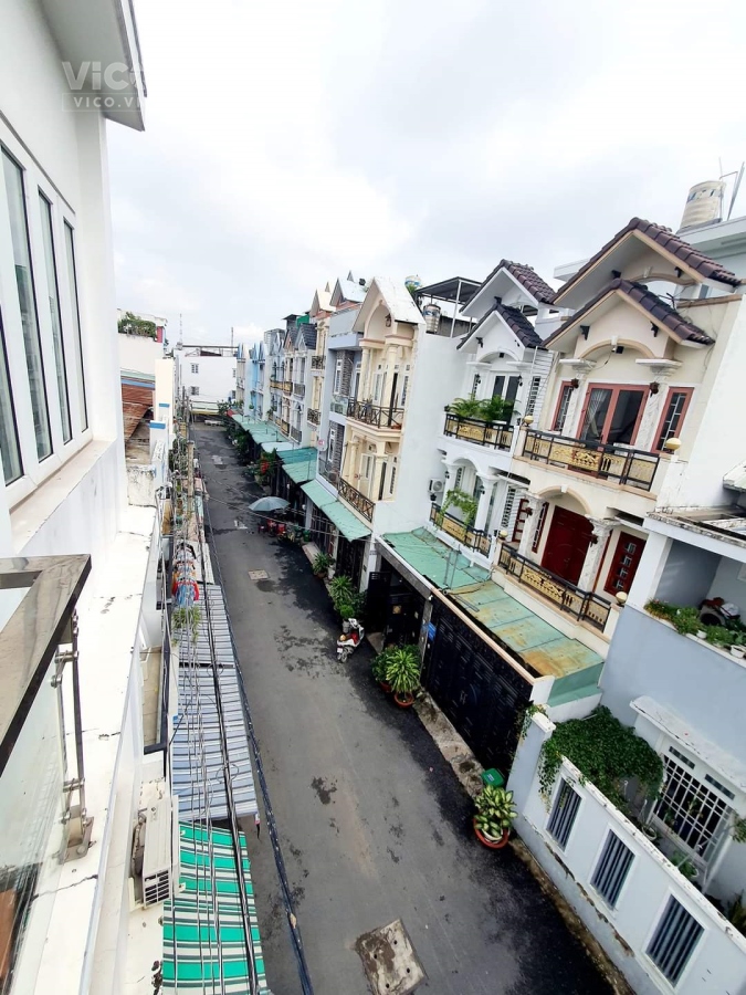 NHÀ ĐẸP NGUYỄN THỊ BÚP Q12 3 TẦNG DT 65M2 HẺM XE TẢI THÔNG GIÁ RẺ 4.1TỶ