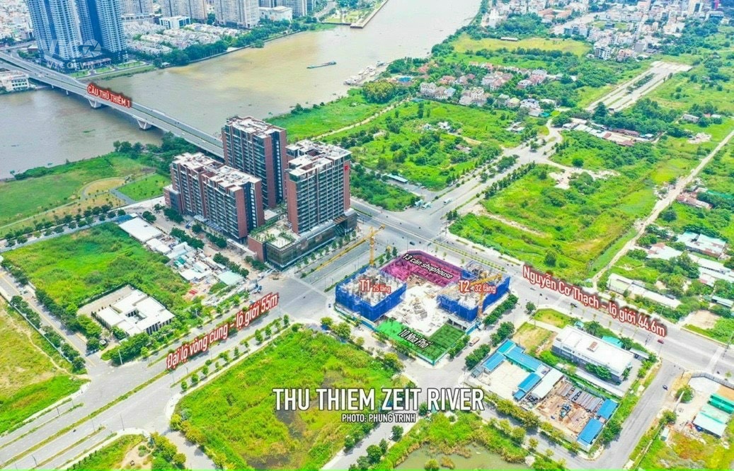 Căn hộ Zeit River tại Thủ Thiêm 100 căn hộ mở bán đợt 1