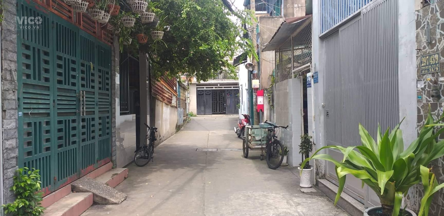 BÁN ĐẤT TẶNG KÈM DÃY 4 PHÒNG TRỌ THU NHẬP 6TR DT 4X16.5 CẤP 4 TIỆN XÂY MỚI HẺM XE HƠI VÔ NHÀ 4