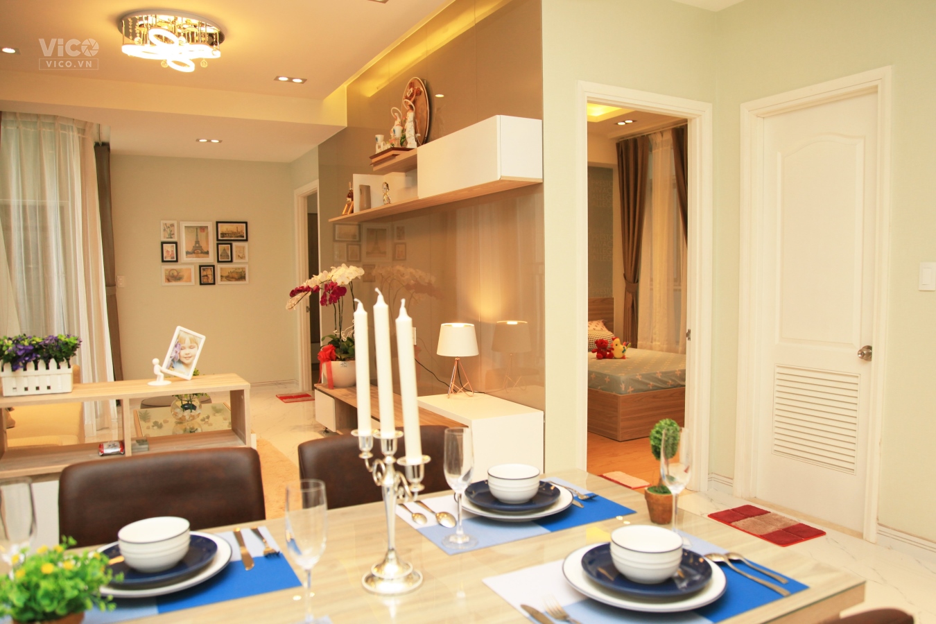 Chính chủ cần bán căn hộ The Art Gia Hòa, 2PN2WC, sổ sẵn, tầng cao, view đẹp, full nội thất