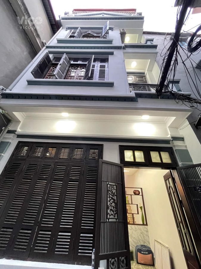 TRUNG TÂM CẦU GIẤY MẶT TIỀN ĐẸP HAI THOÁNG. NHÀ TRẦN THÁI TÔNG 38M2, 4T, MT5M, GIÁ 5.35 TỶ.