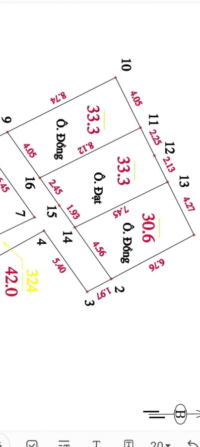 MẢNH ĐẤT VÕ CHÍ CÔNG TÂY HỒ. Ô TÔ TẬN CỬA. 3 BƯỚC RA 10 LÀN XE. DT 98M2. MT 13M. 9,6 TỶ