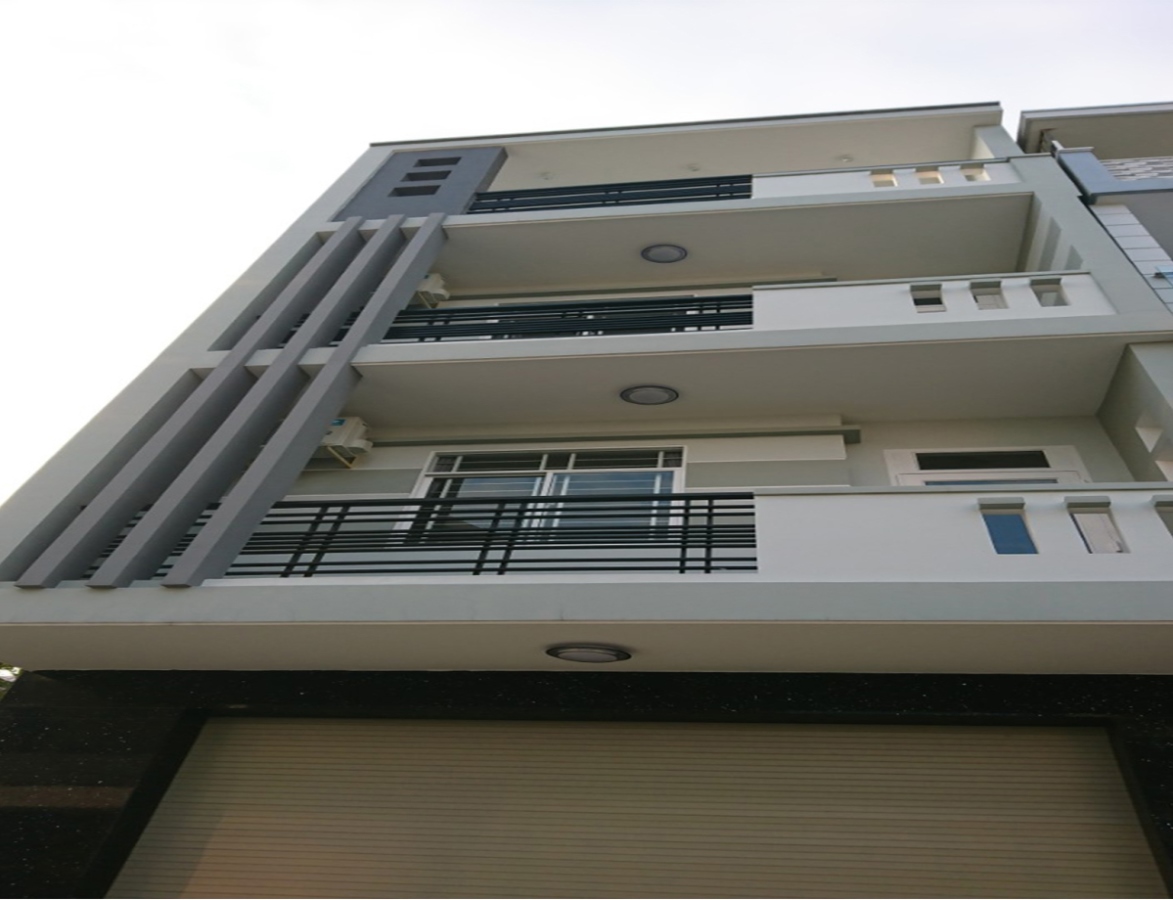 Cho Thuê Nhà Quận 6 Mặt Tiền Bình Phú 4.5m x 20m 4 Tầng Chỉ 23 Triệu diadiemnhaban.com