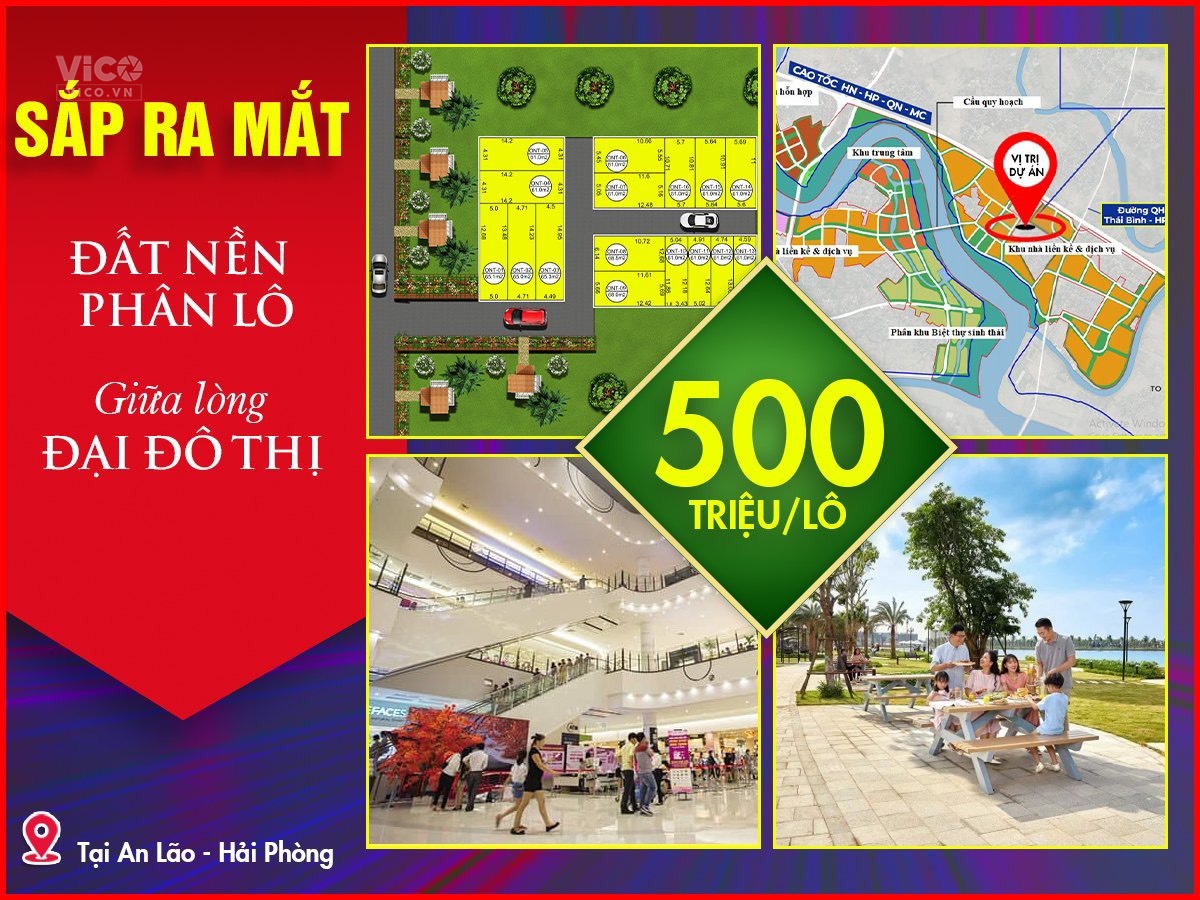 bán đát chính chủ Cao tốc 5B chỉ 3 phút . Kết nối KCN Tràng Duệ, QL10 15 phút di chuyển