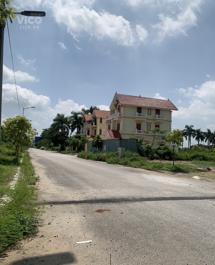 Bìa Đỏ 123m2 mặt đường 20m tại Anh Dũng7 Dương Kinh giá 2,x tỷ