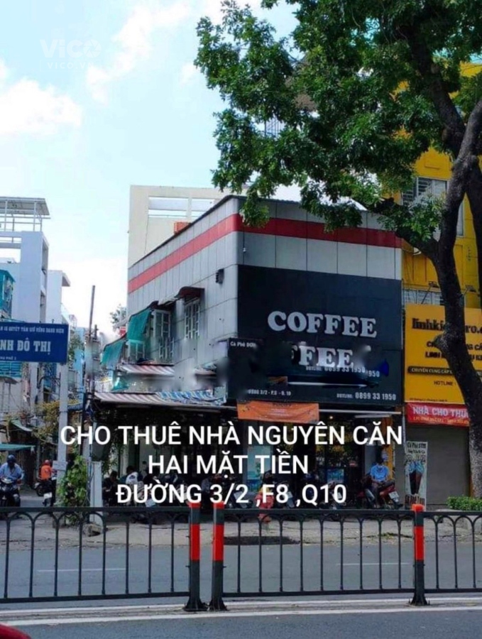 Nhà Góc 2MT 3/2 Q.10.7mx10m.50tr