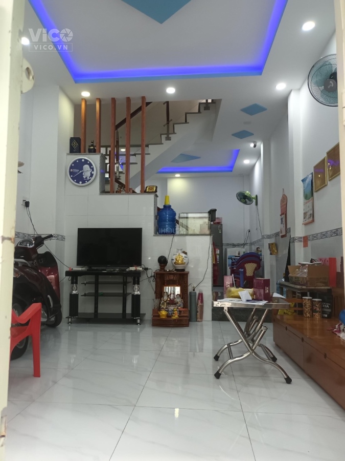 Nhà mới hẻm 3 gác Lò Gốm Phường 8 Quận 6 37.5m2 5.1 tỷ