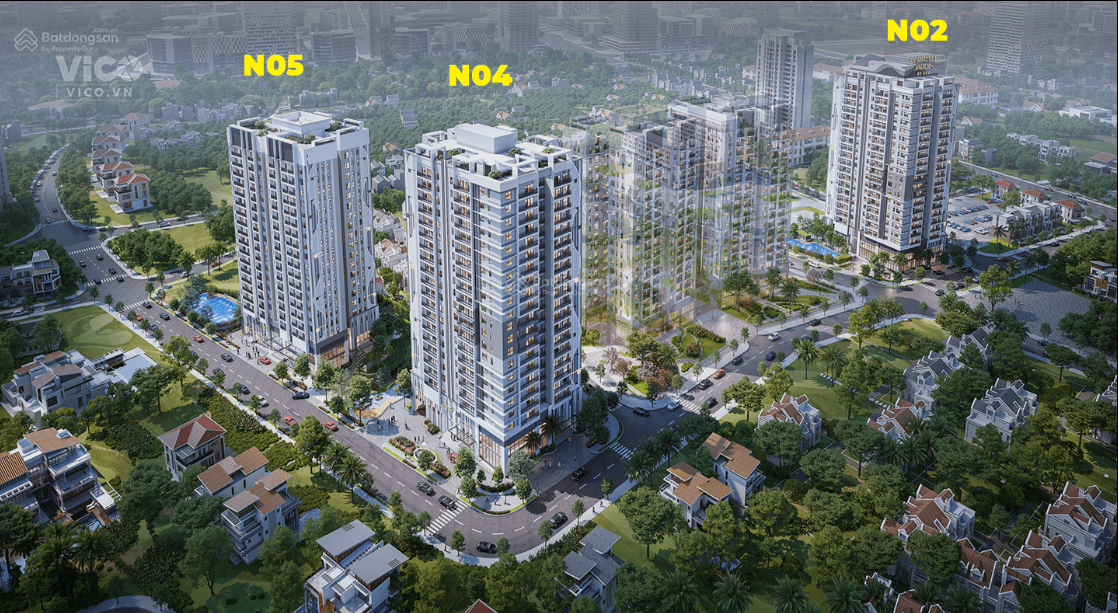 BÁN GẤP CĂN GÓC DUY NHẤT 4PN 3WC 3 VIEW THOÁNG TẠI TÒA N04 ĐẸP NHẤT DỰ ÁN BERRIVER JADIN.CỌC NGAY