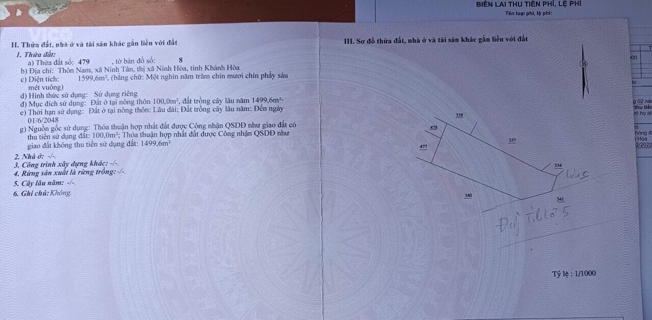 bán lô đất mặt tiền DT5 ngang 24m có thổ Ninh Tân Ninh Hoà lh 0985451850 Xuân Xuyên