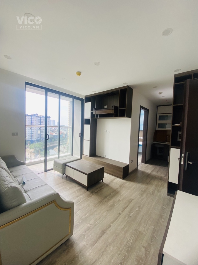 Độc Quyền Bán chung cư Thanh Bình Đại Kim tầng đẹp view hồ 51.3m2 2pn full nội thất