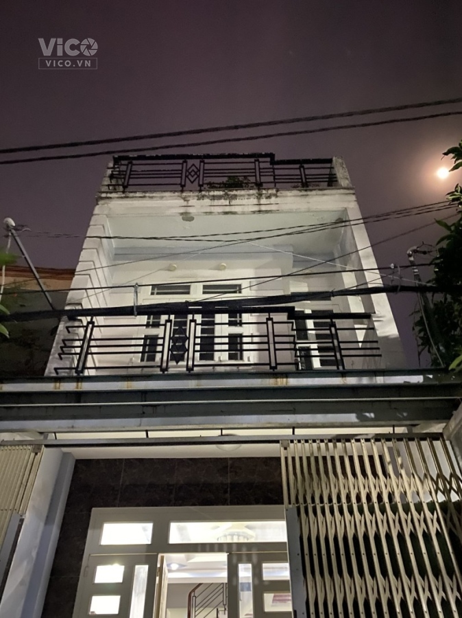 Hẻm Xe hơi. Tân Hoà Đông. Bình Tân. 3 Tầng BTCT.