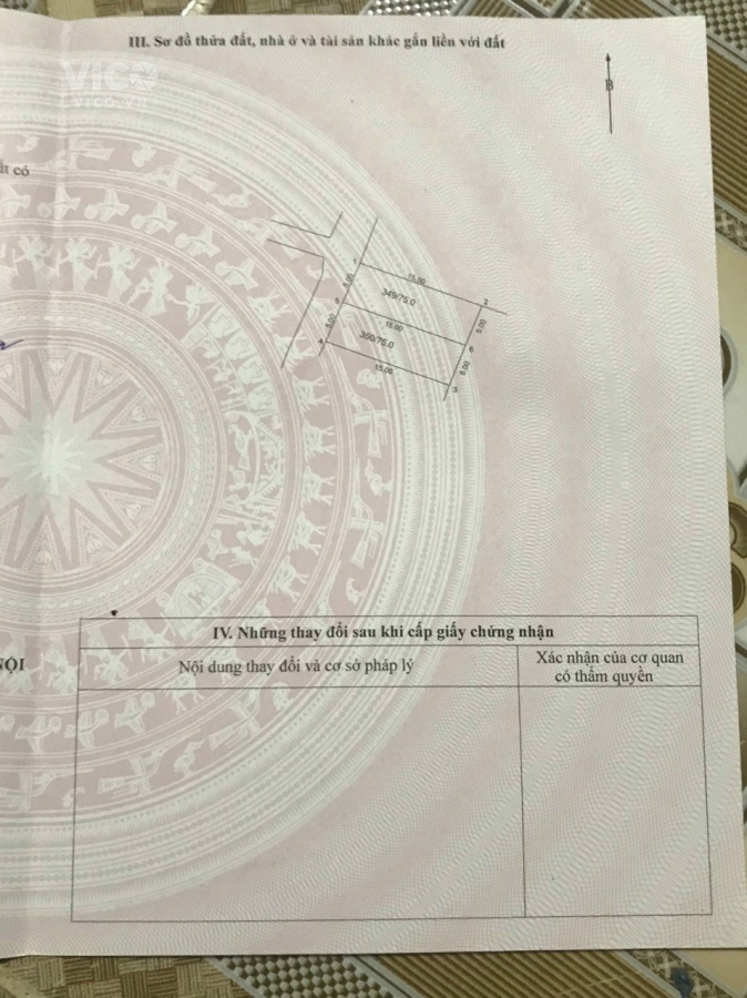 Chính Chủ cần tiền, nhượng lại 75m sổ hồng mới, full đất ở 100%