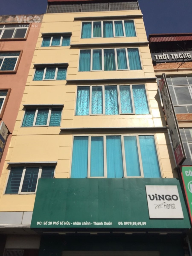 Chính chủ cho thuê nhà 5,5 tầng mặt phố số 20 Tố Hữu, Nhân Chính, Thanh Xuân, Hà Nội